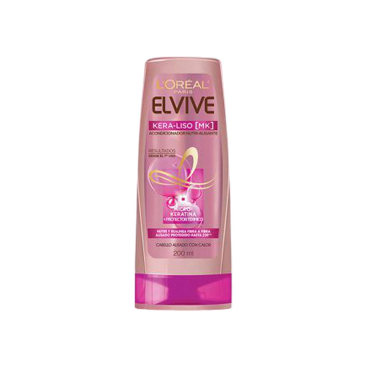 Elvive Acondicionador Kera Liso 200ml