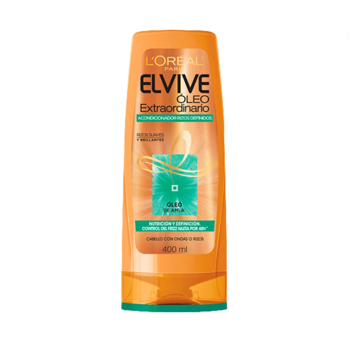 Elvive Acondicionador Oleo Extraordinario Rizos 400ml