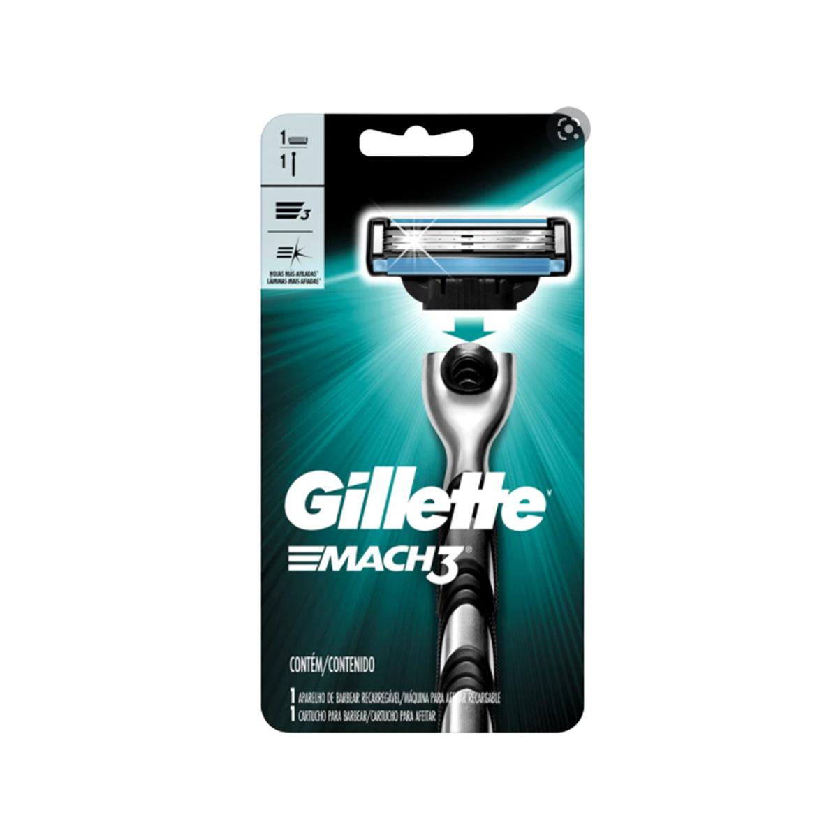 Gillette Mach 3 Negra