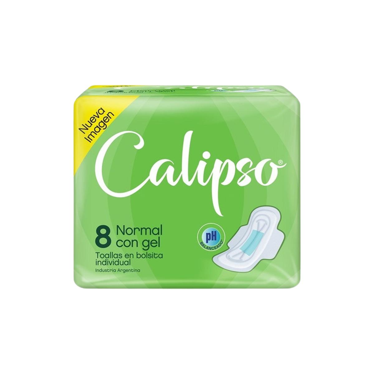 Calipso Toallas c/Alas x8 Unidades