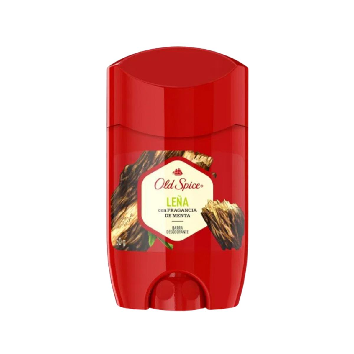 Old Spice Barra Desodorante Leña 50g