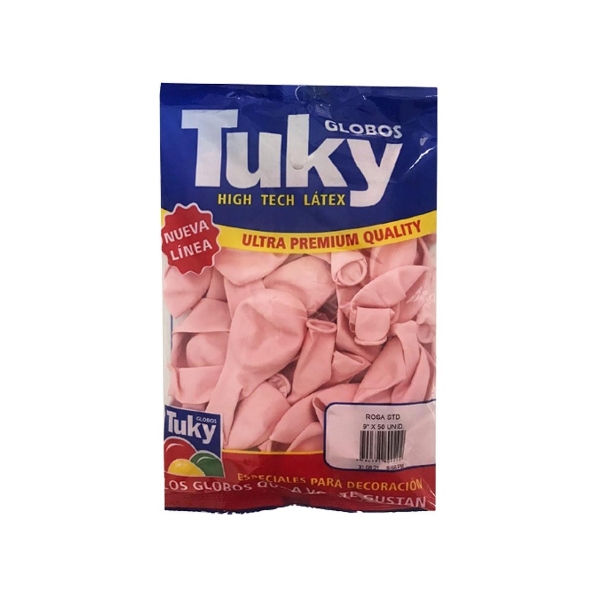 Globo Tuky Liso Rosa x50Un