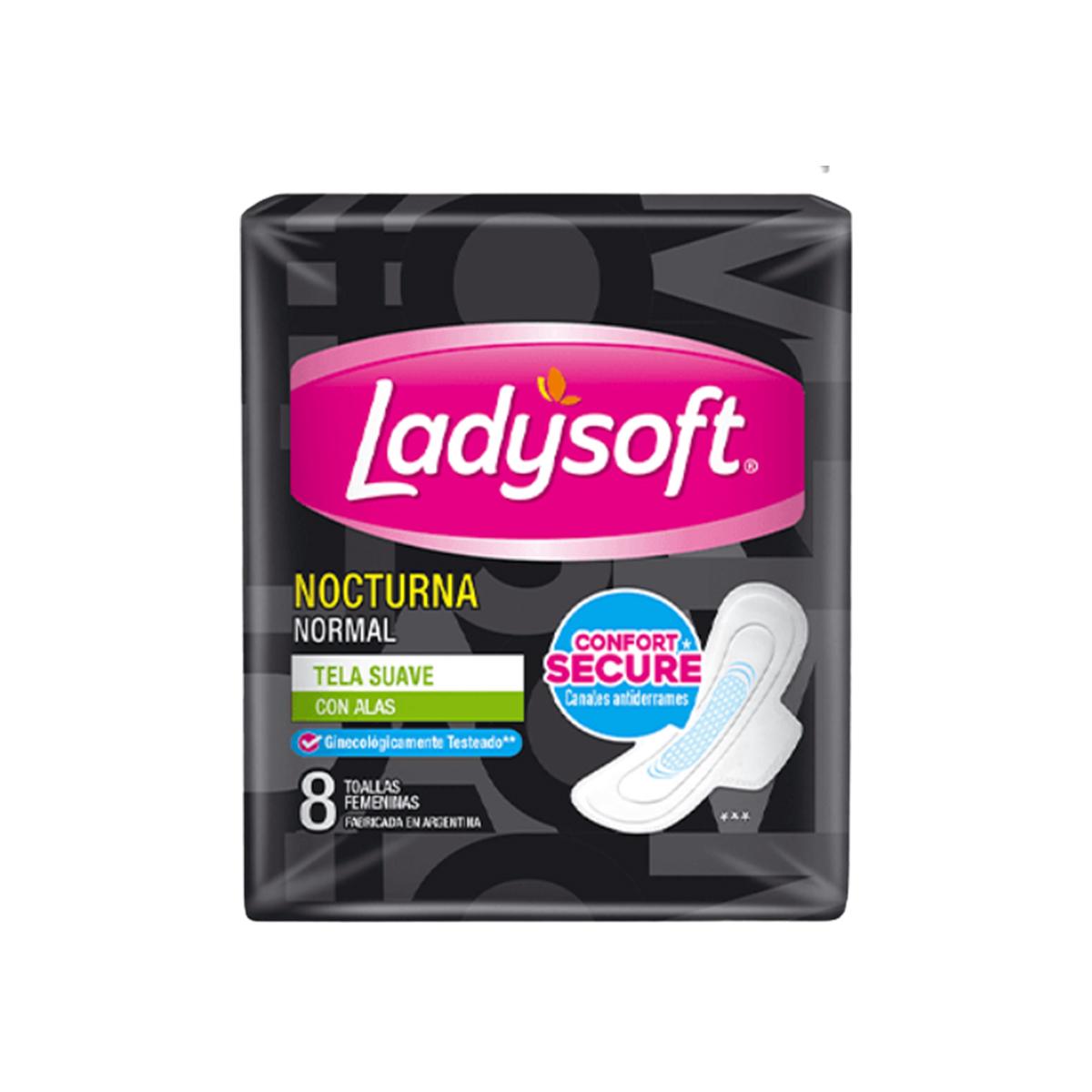 Ladysoft Nocturna c/Alas x8 Unidades