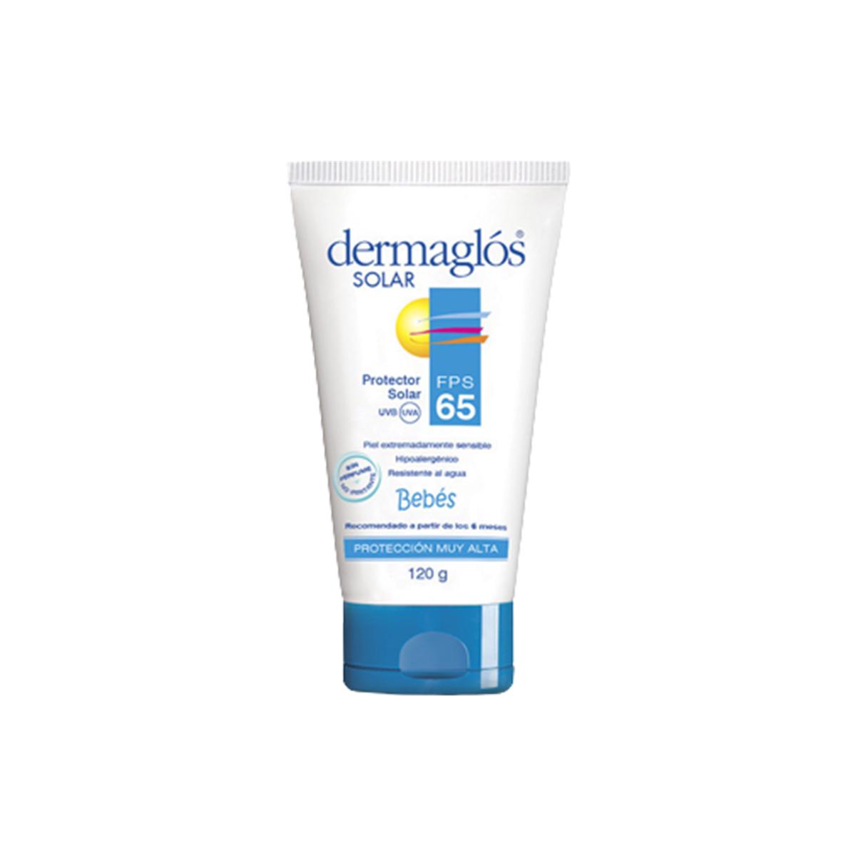 Dermaglós Solar FPS65 Bebés 120gr