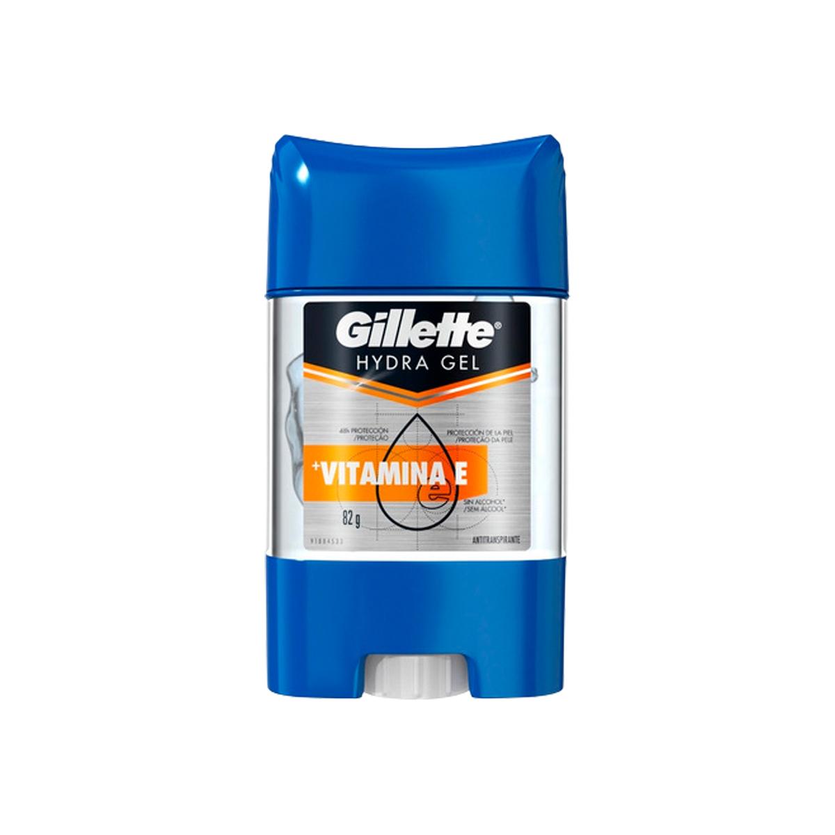 Gillette Barra Desodorante Hydra Gel Vitamina E 82g