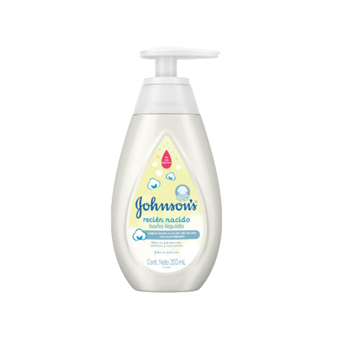 Johnson´s Baby Baño Líquido Recién Nacido 200ml