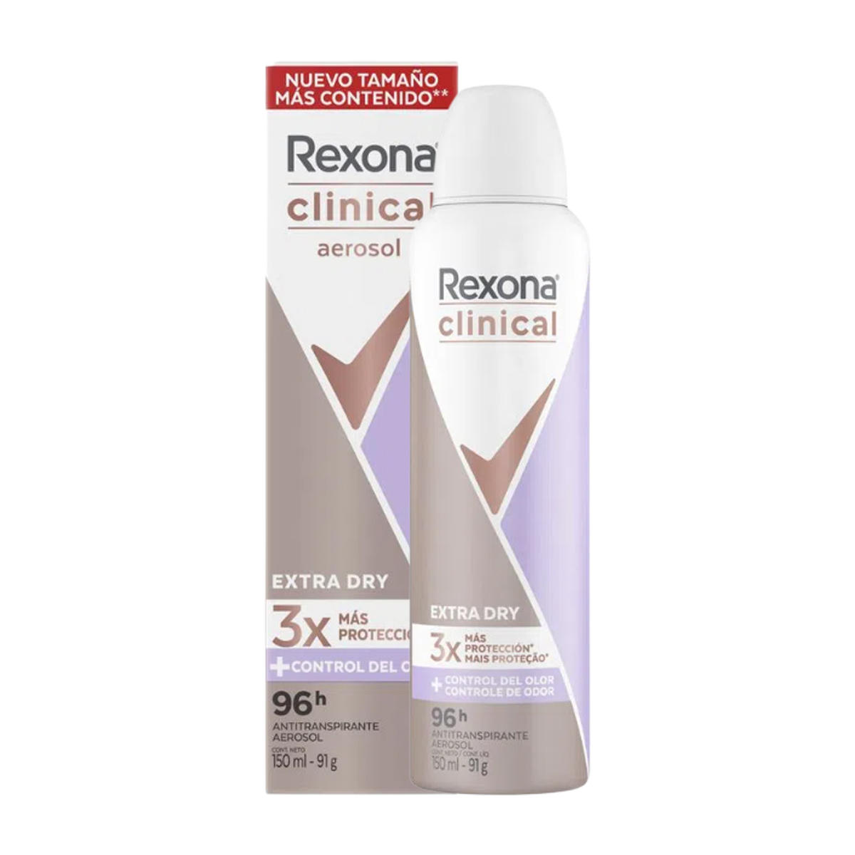 Rexona Clinical Mujer Aerosol 150ml - Extra Dry