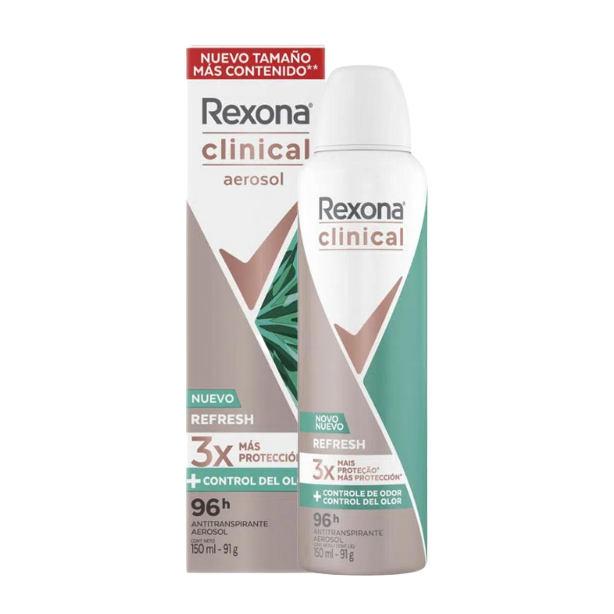 Rexona Clinical Mujer Aerosol 150ml - Refresh