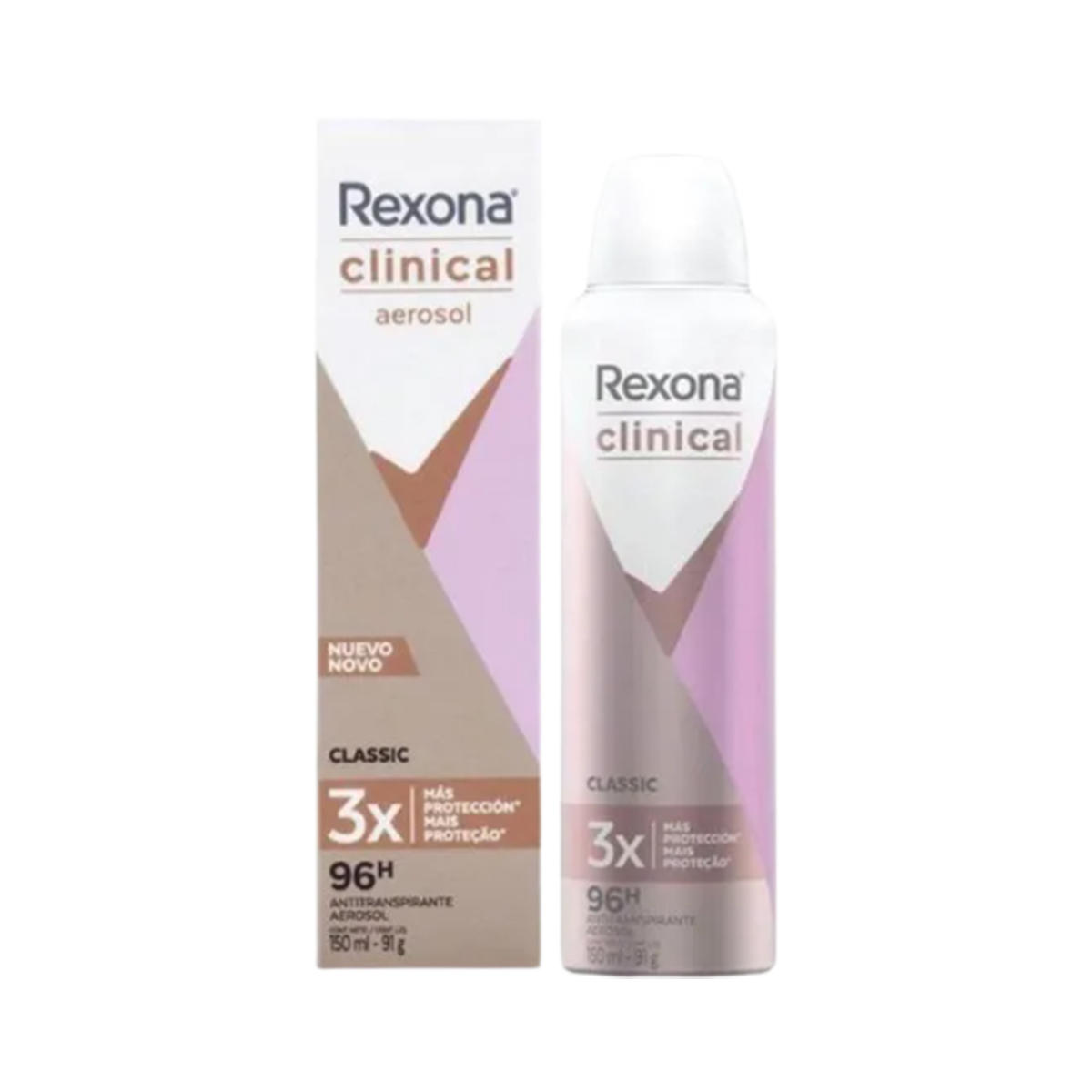 Rexona Clinical Mujer Aerosol 150ml - Classic