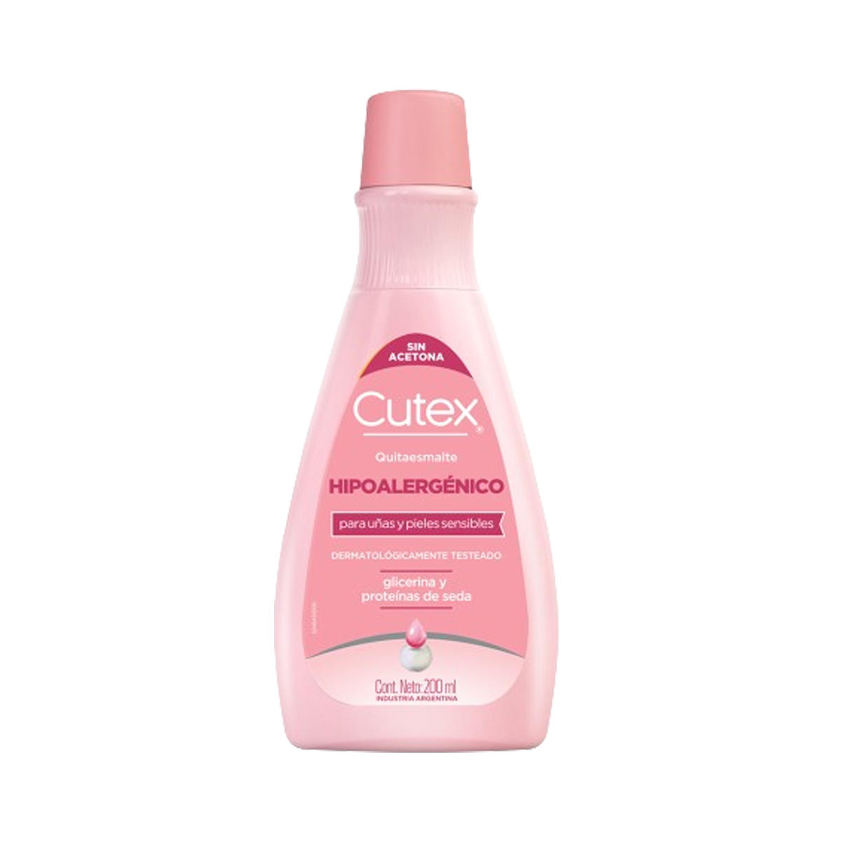 Cutex Hipoalergénico 200ml