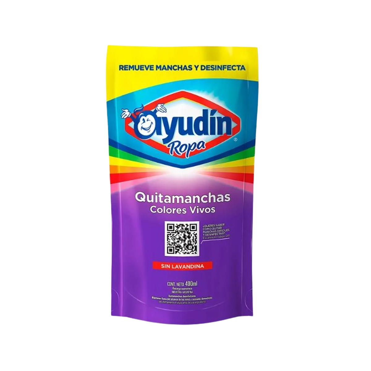 Ayudín Ropa Quitamanchas Colores Vivos 400ml