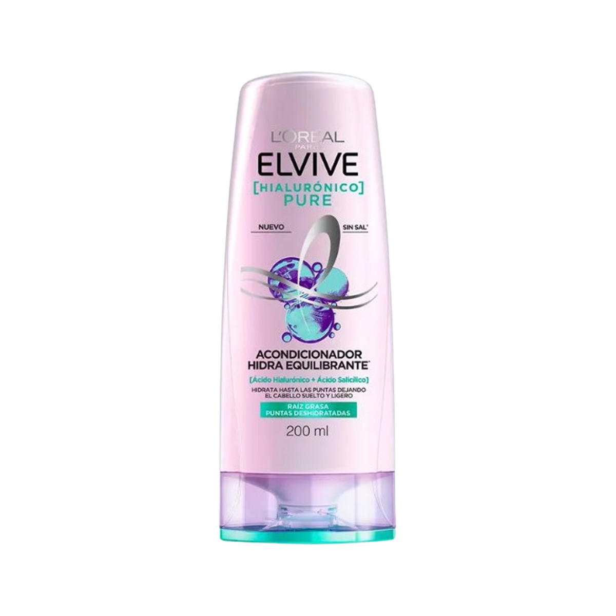 Elvive Acondicionador ácido hialurónico HA pure 200ml