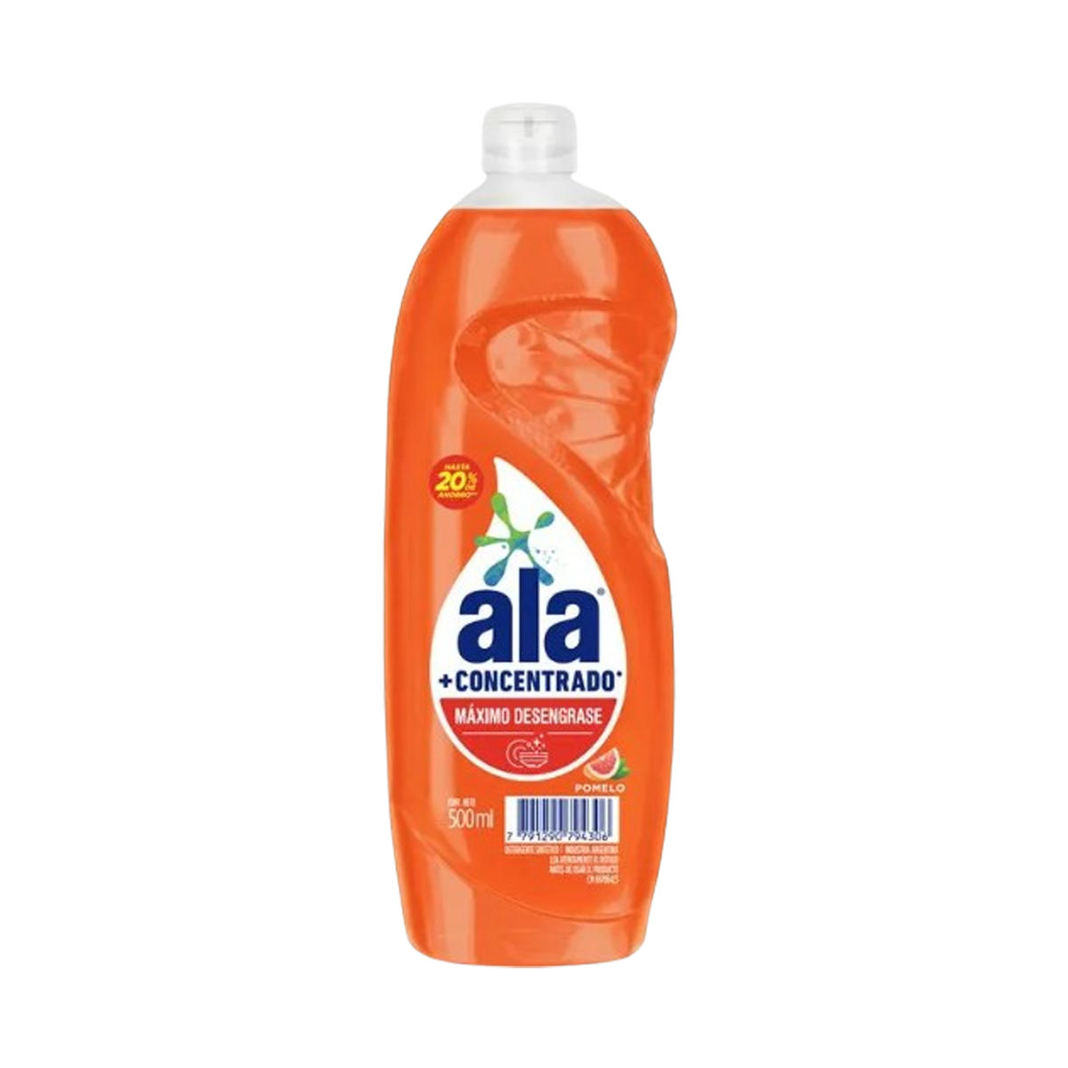 Ala Detergente Concentrado Pomelo 500ml