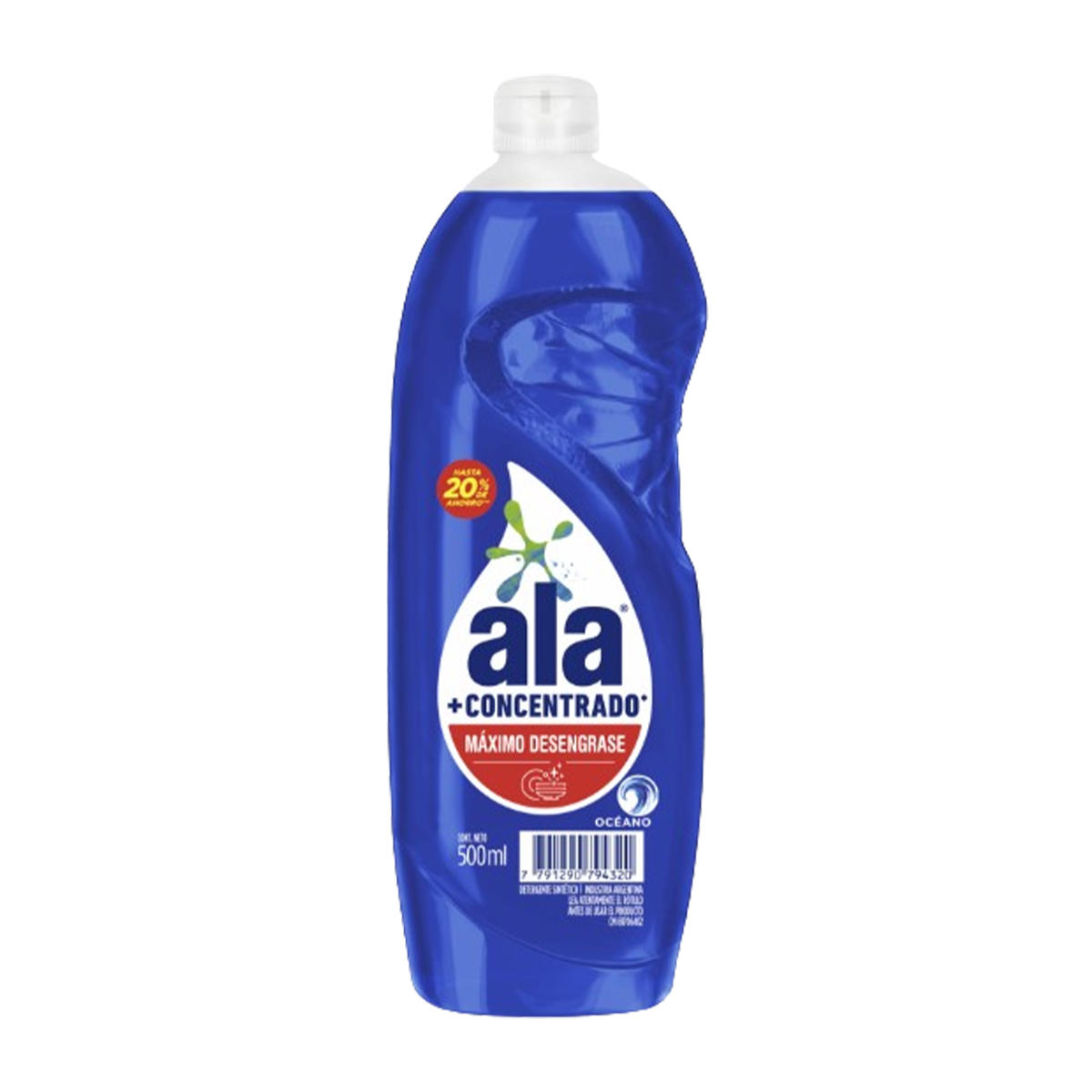 Ala Detergente Concentrado Oceano 500ml