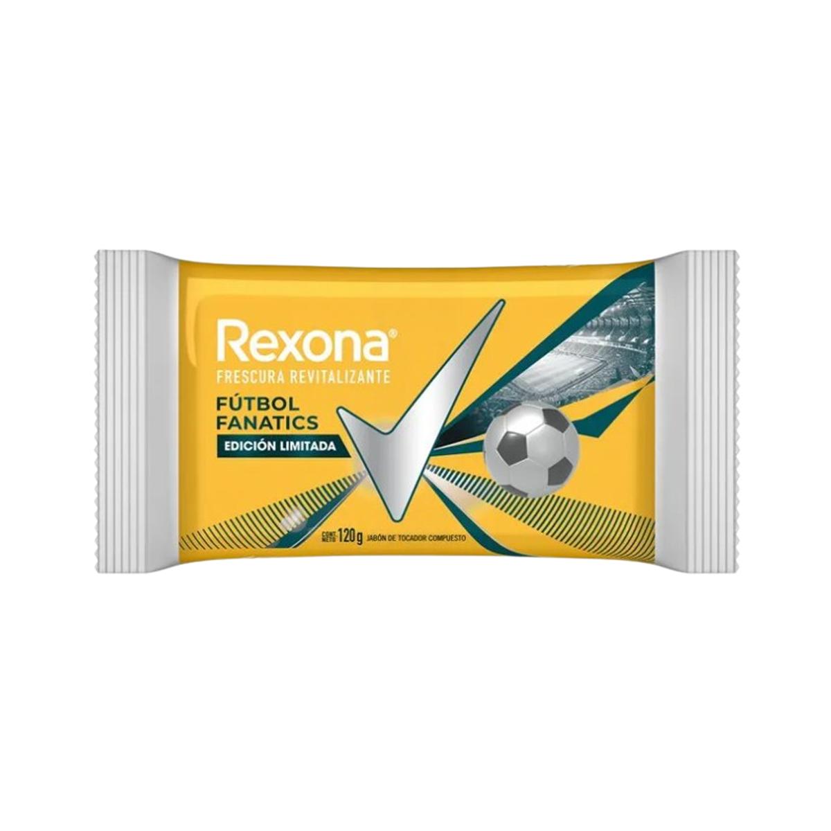 Rexona Jabón Futbol Fanatics 120g