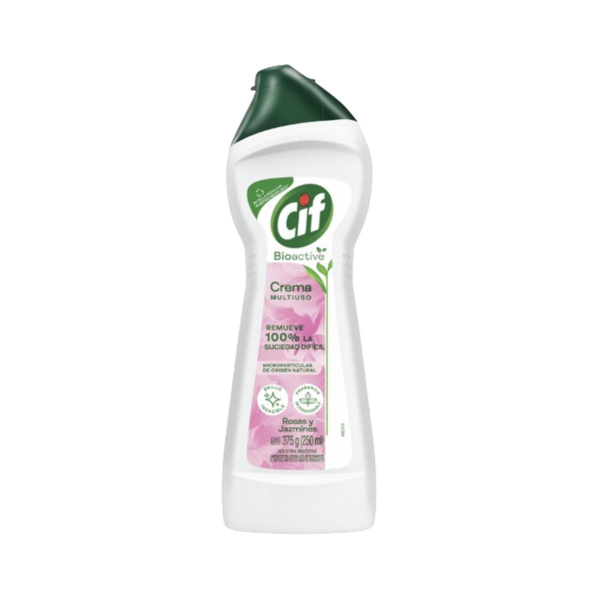 Cif Bioactive Crema Multiuso Rosas y Jazmines 375g