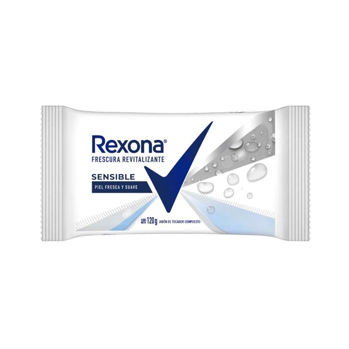 Rexona Jabón Futbol Sensible 120g