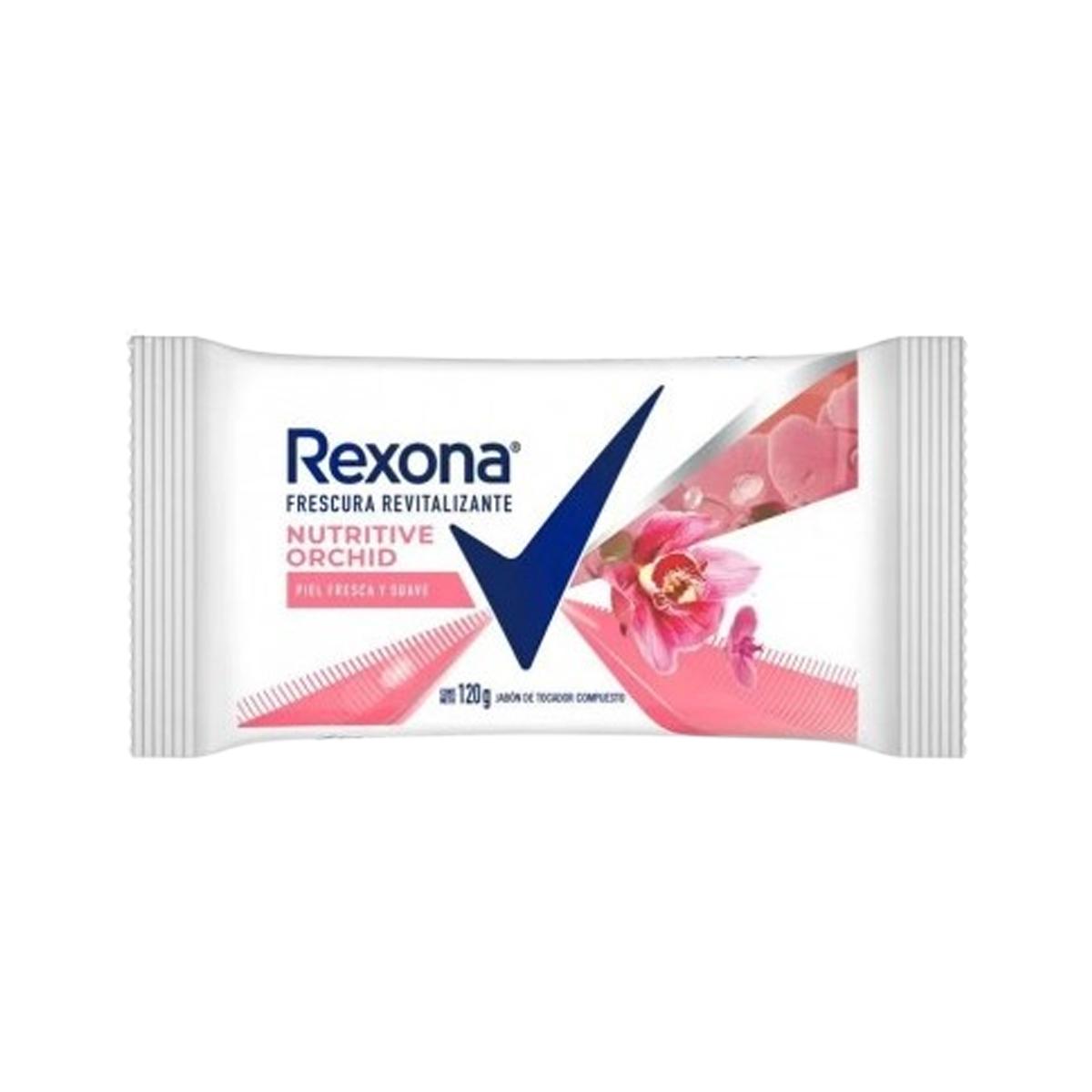 Rexona Jabón Nutritive Orchid 120g