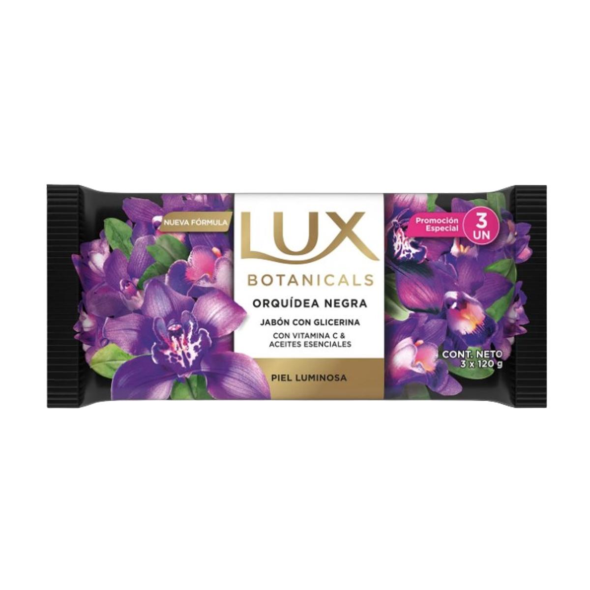 Lux Jabón Orquidea Negra 3 x 120g