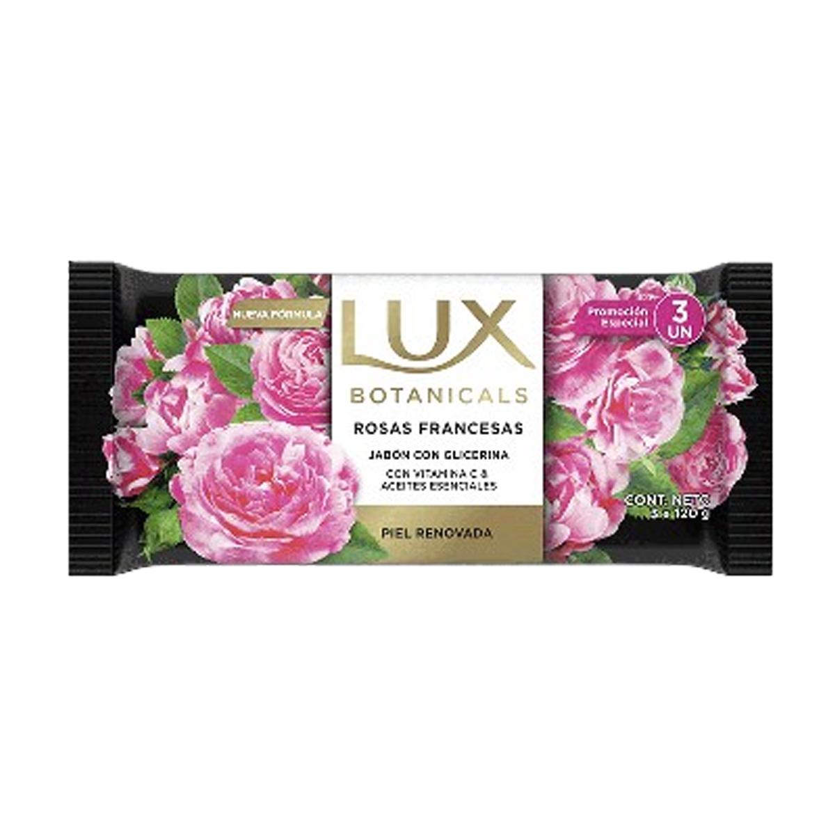 Lux Jabón Rosas Feancesas3 x 120g