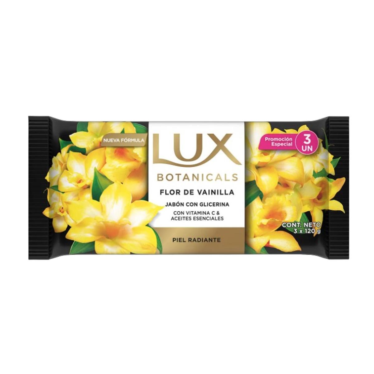 Lux Jabón Flor de Vainilla 3 x 120g