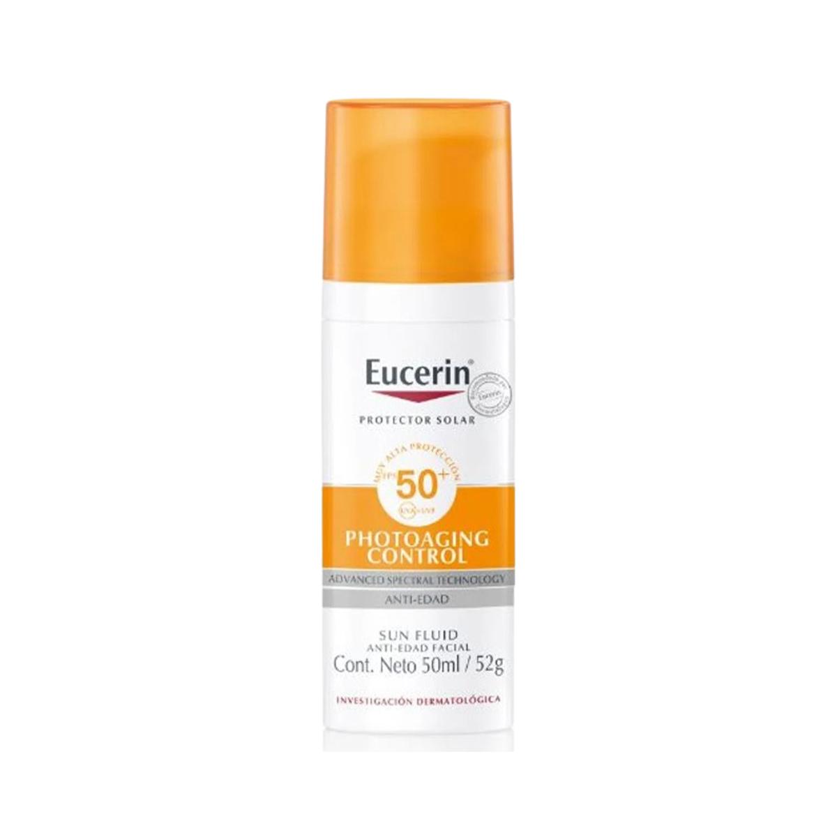 Eucerin Sol Facial F50 Fluido Anti Edad 50ml