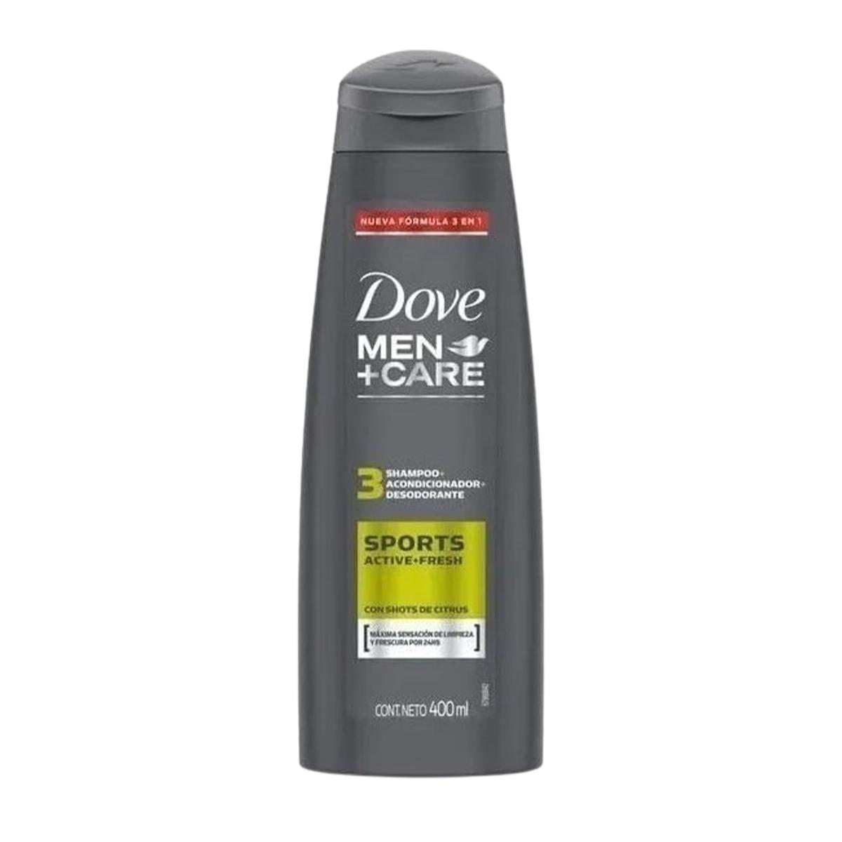 Dove Shampoo Men+Care Sport 3en1 400ml