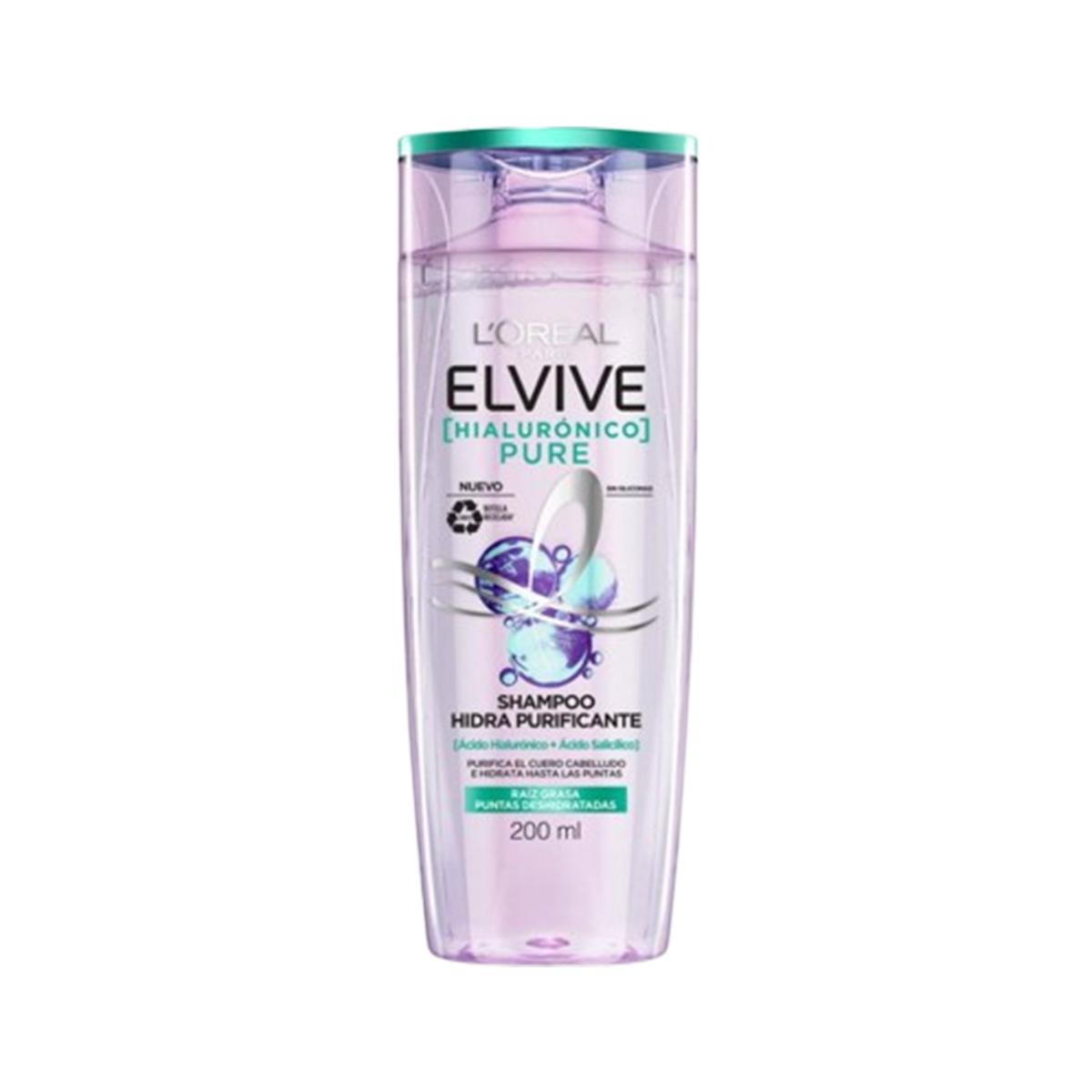 Elvive Shampoo Hialurónico Pure 200ml