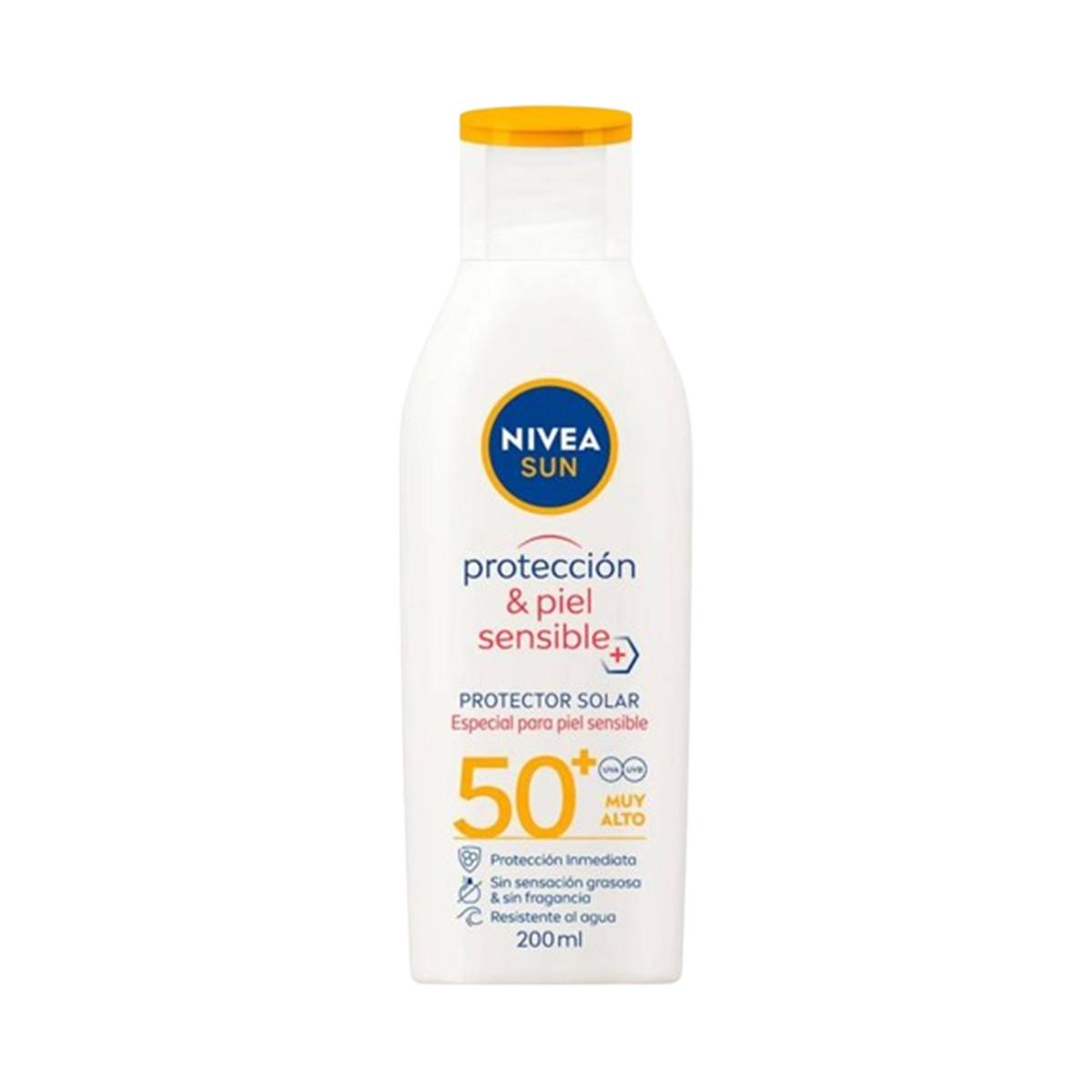 Nivea Solar FPS70 Protect & Hydrate Loción 200ml