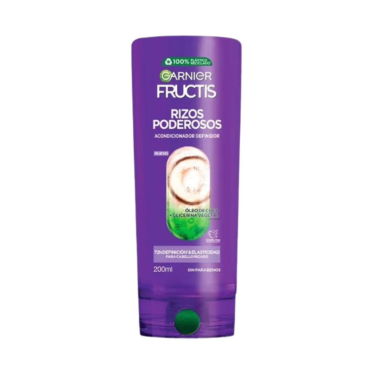 Fructis Acondicionador Rizos Poderosos 200ml