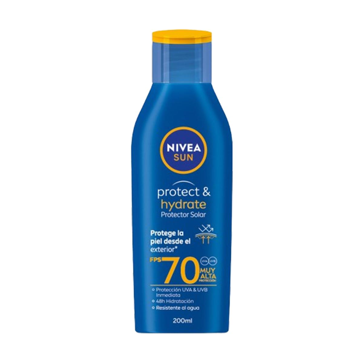 Nivea Solar FPS70 Protect&Hydrate Loción 200ml