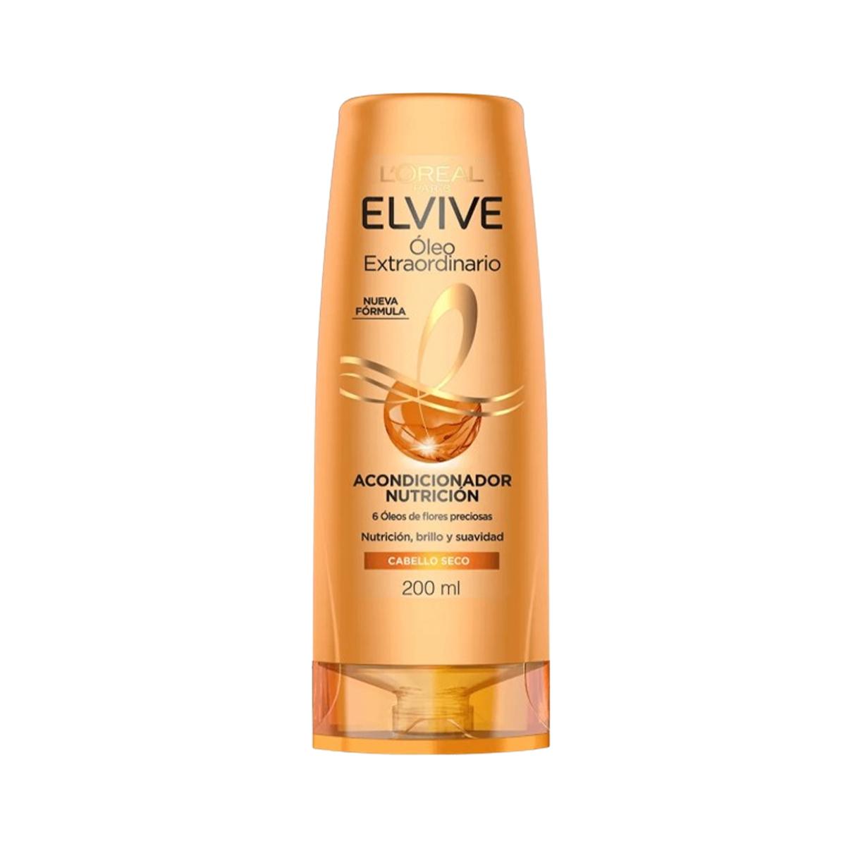 Elvive Acondicionador Oleo Extraordinadio Nutricion Universal 200ml