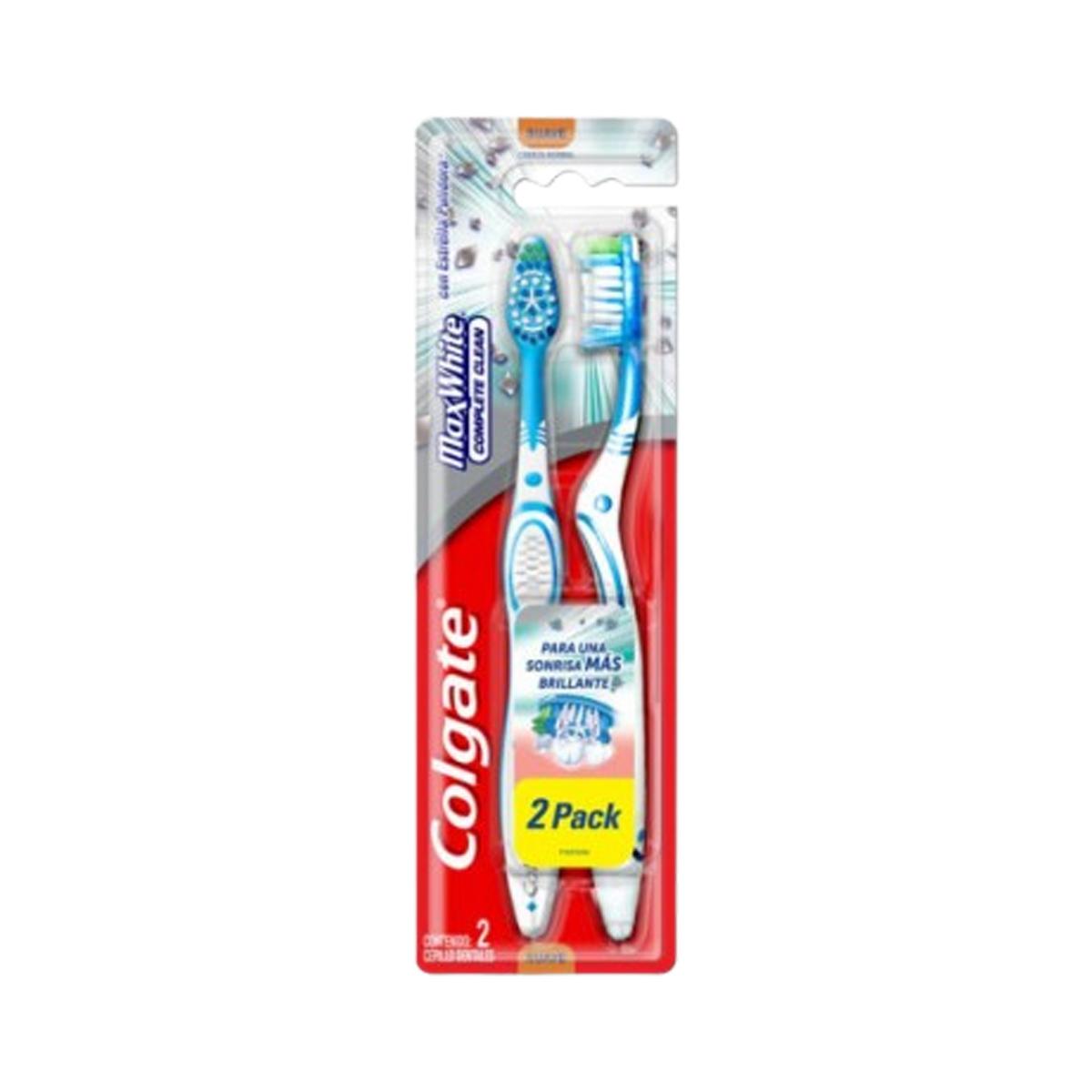 Colgate Cepillo Max White 2x1 Mediano