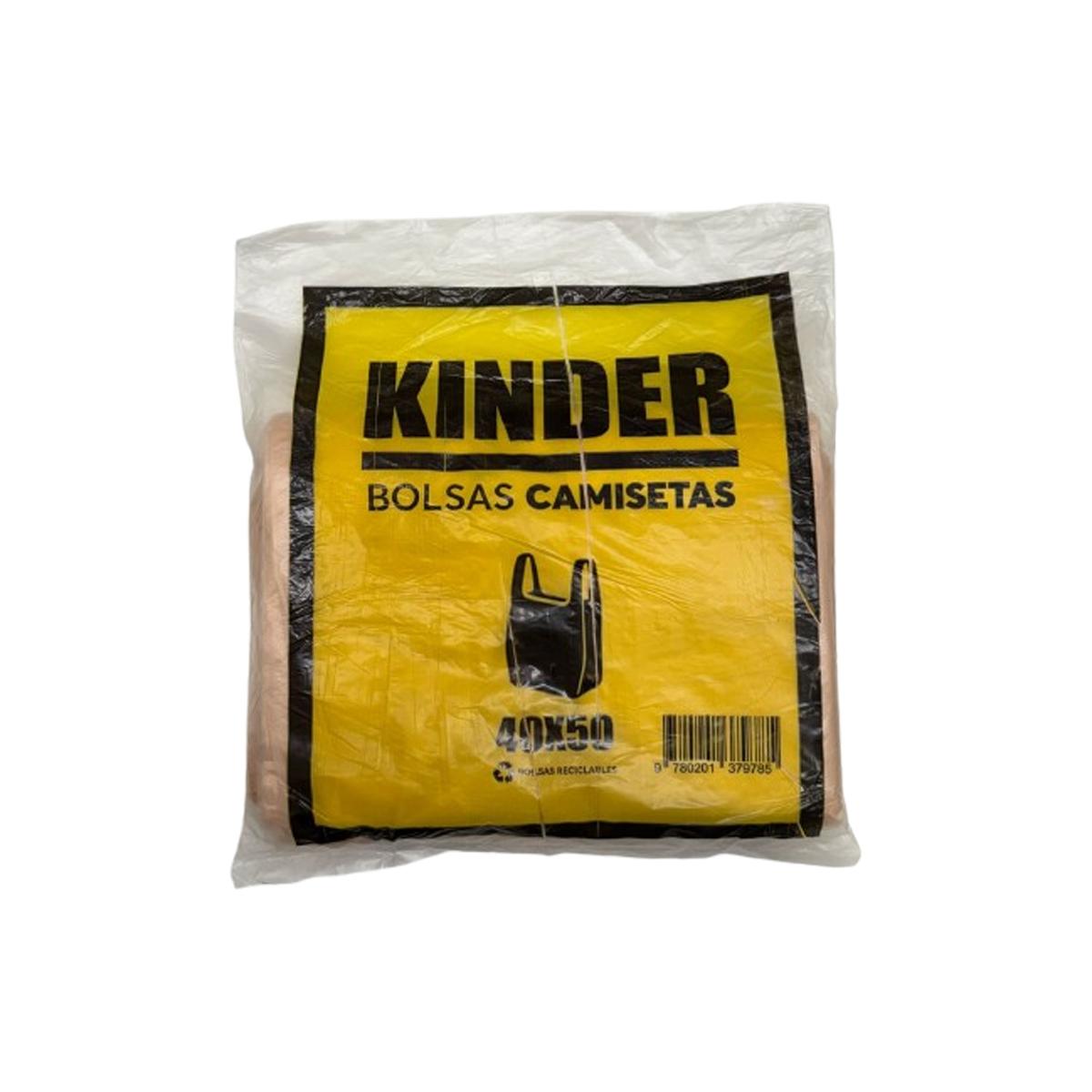 Bolsa Camiseta Kinder 40x50