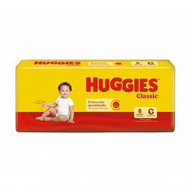 Huggies Protección Plus G x8 Unidades