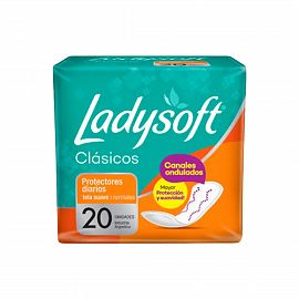 Ladysoft Protector Diario Clásico x20un