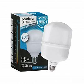 Lámpara Led High Power Candela 20W Fria