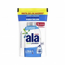 Ala Jabón Líquido p/Diluir Doy Pack 150ml