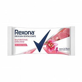 Rexona Jabón 3 Unidades x120g - Nutritive Orchid