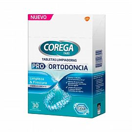 Corega Tabs Pro Ortodoncia x 30